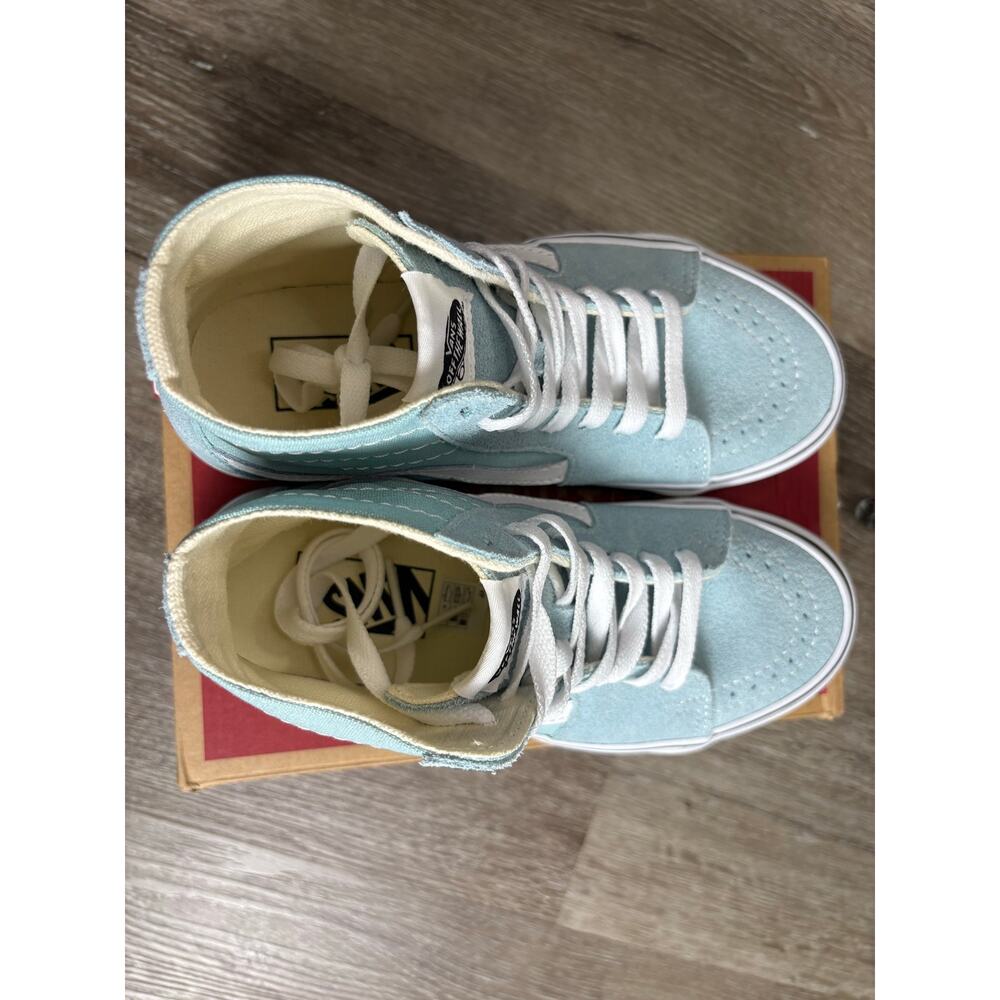 NWB - 5M/6.5W - Vans Sk8-Hi Tapered - Canal Blue Sneakers - Picture 6 of 9
